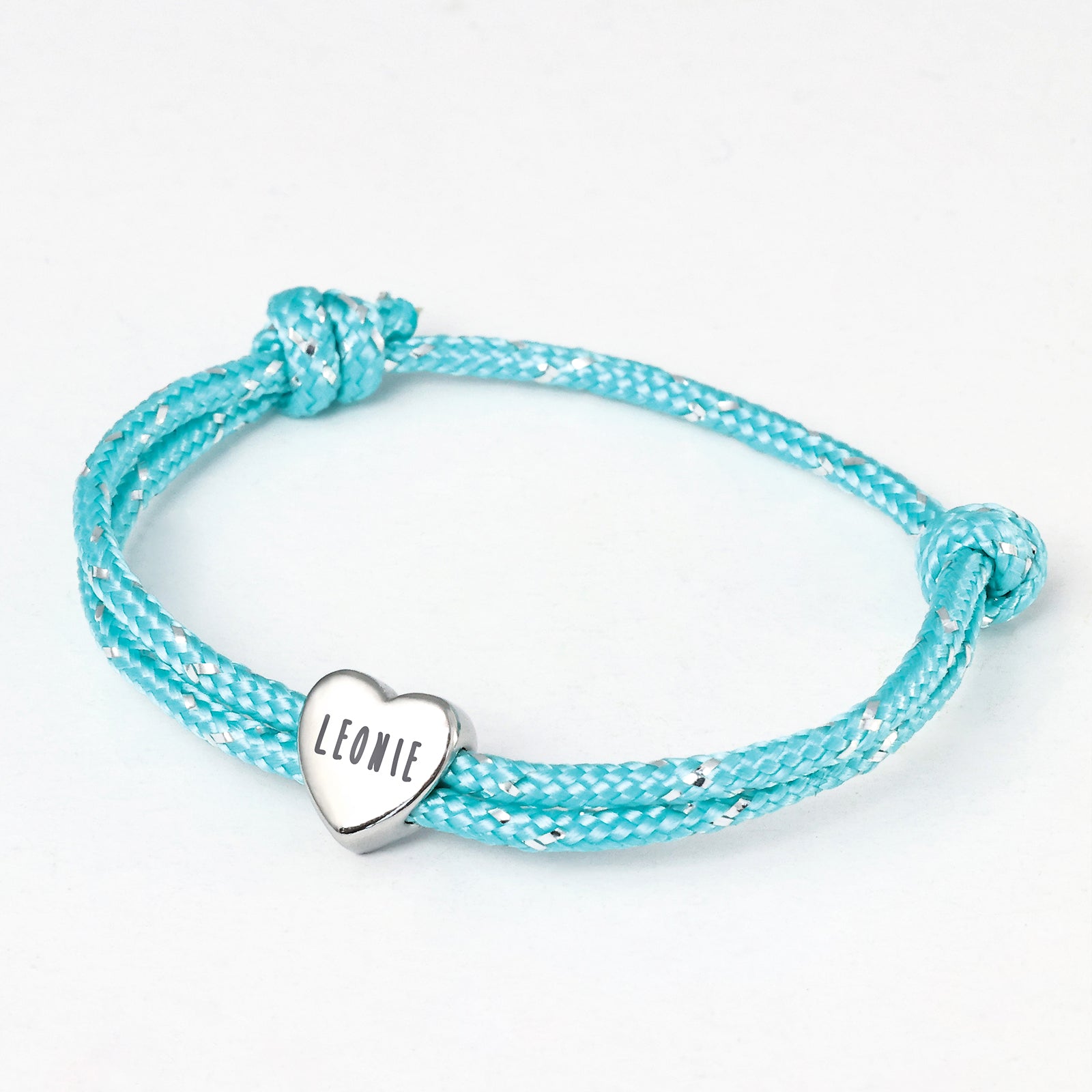 Personalized Sailing Rope Bracelet - Heart