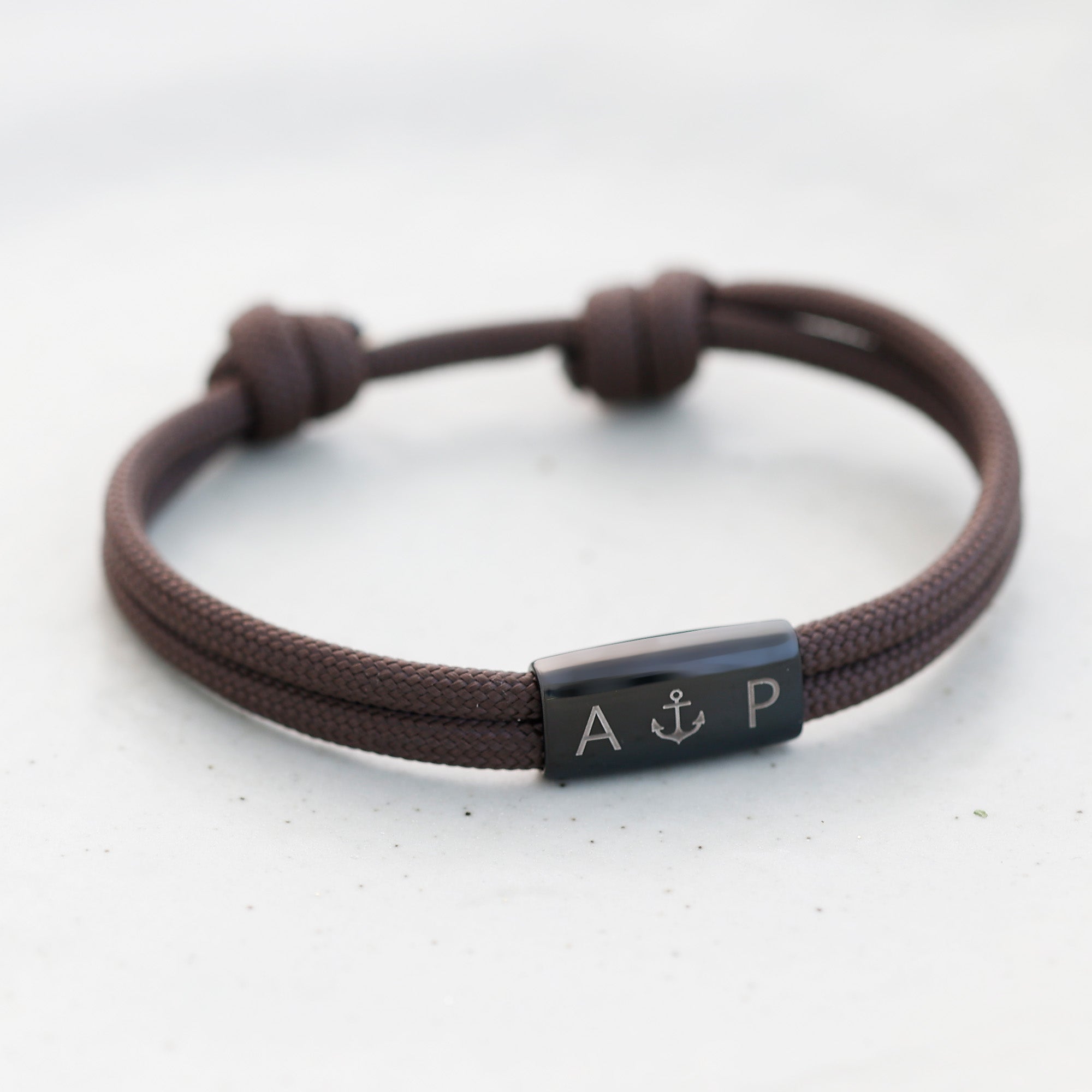 Personalisiertes Segeltau Armband für Herren