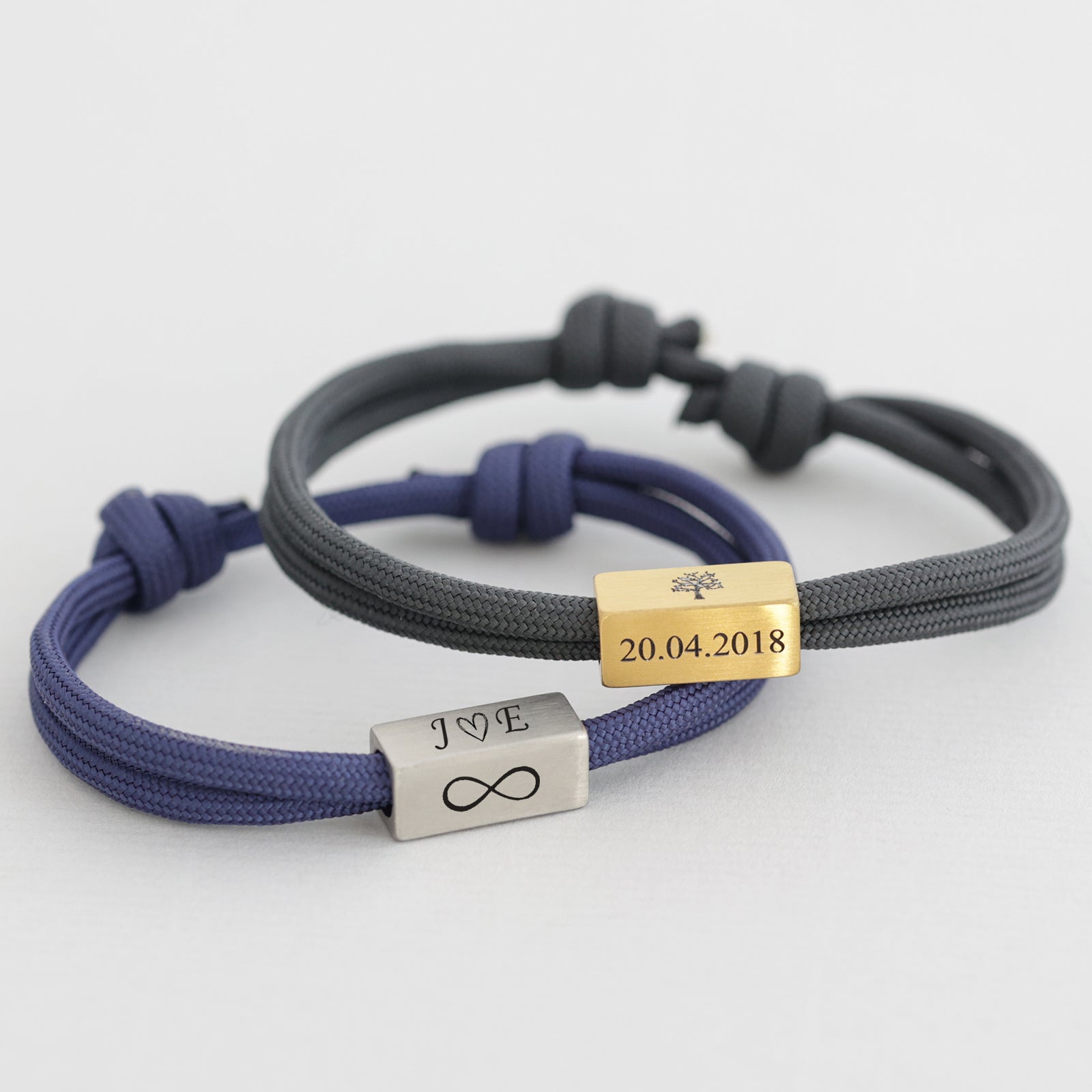 Personalized Sailing Rope Bracelet - 4-sided