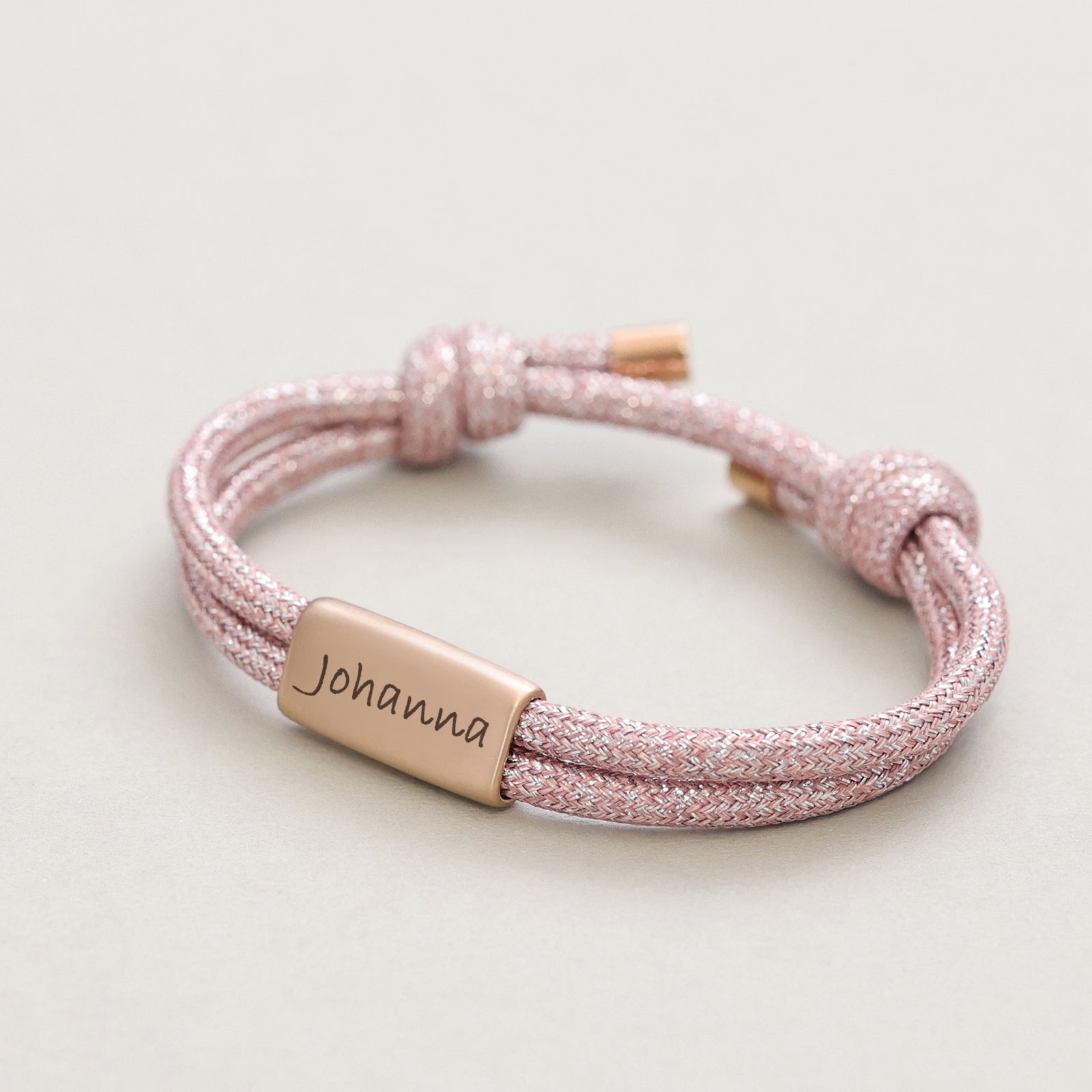 Personalisiertes Mädchen Glitzer Armband