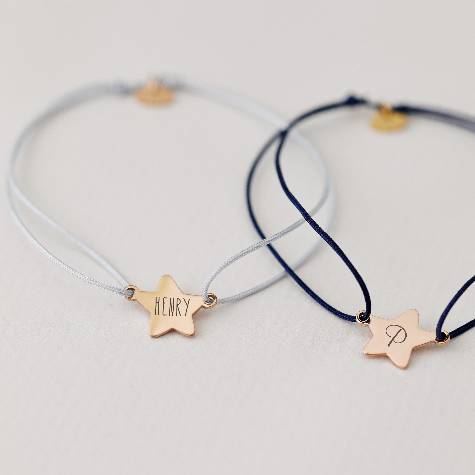 Personalisiertes Stern Armband - - Kommunion - Konfirmation - Firmung - A220 - VIVIANNASCHMUCK