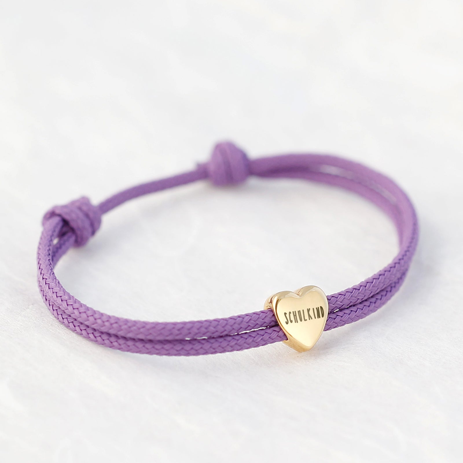 Personalized Sailing Rope Bracelet - Heart