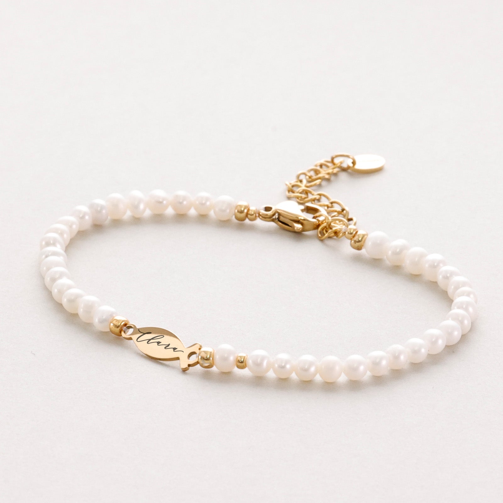 Freshwater Pearl Ichthys Bracelet - Confirmation Gift with Card